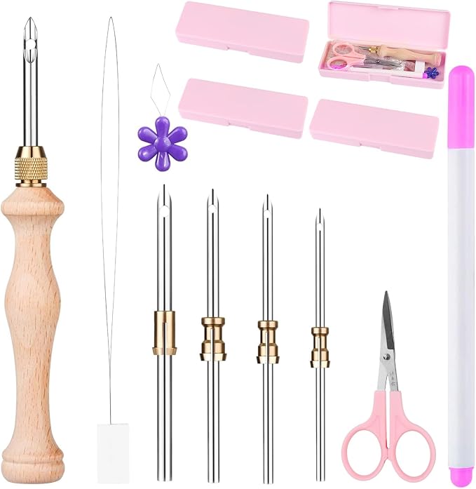 Cheloment 4 Set Punch Needle Kit by Unknown