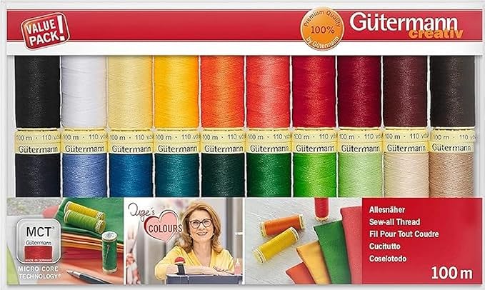 Gutermann 734610-1 Thread Set Sew-All 100 m x 20 reels - Image 2
