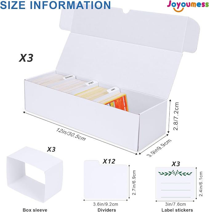 Trading Card Storage Box, Cardboard Storage Boxes - Image 5