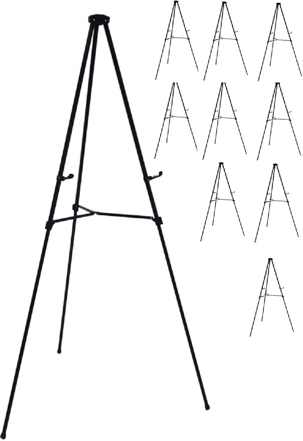 Audio-Visual Direct Lightweight Aluminum Telescoping Display Easel, 70 Inches by Audio-VisualDirect