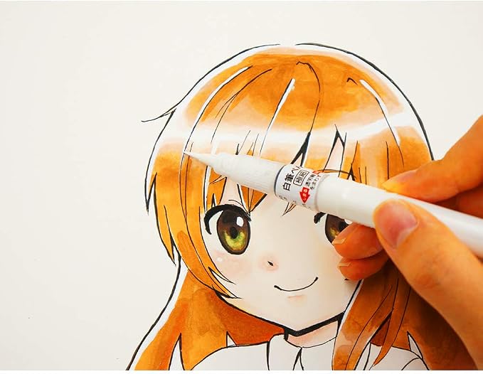 Kuretake Zig Fude Brush Pen, Fine tip marker, - Image 5