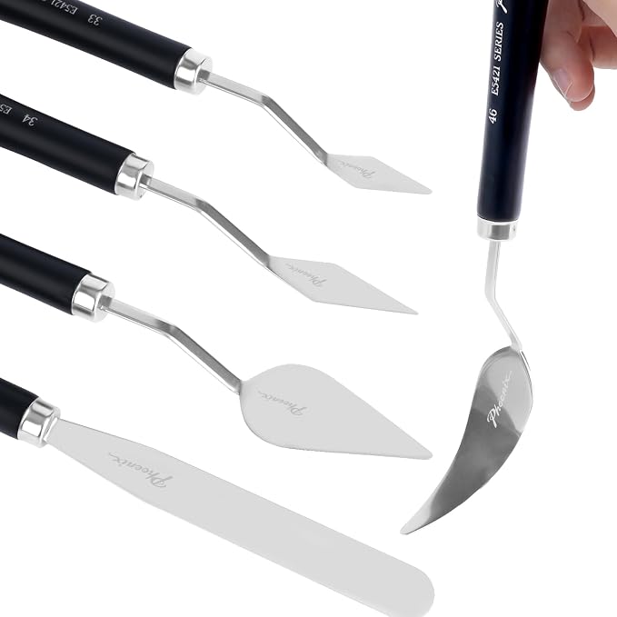 PHOENIX Flexible Palette Knife Set - Image 3