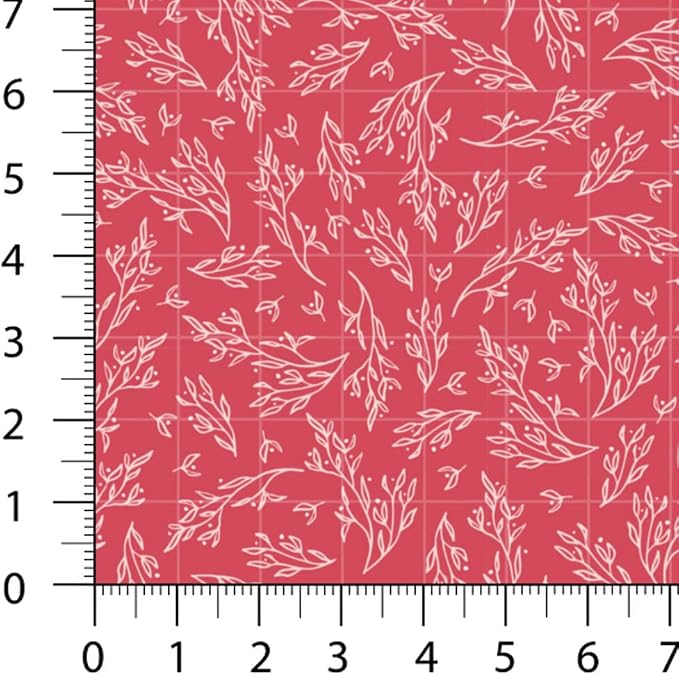 Floral Patchwork Fabric Panel 100x155 cm – 100% Cotton Satin, 6 Coordinated - Image 8