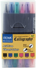 DOUBLEHEADER CALLIGRAPHY 6-PEN SET by Unknown