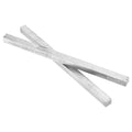 uxcell 2 Pcs Square Steel Key Stock, 5/8" x 5/8" x 12" Cold-Drawn 45# Steel Bars Precision Key Stock for Gearbox Coupling, Silver Tone