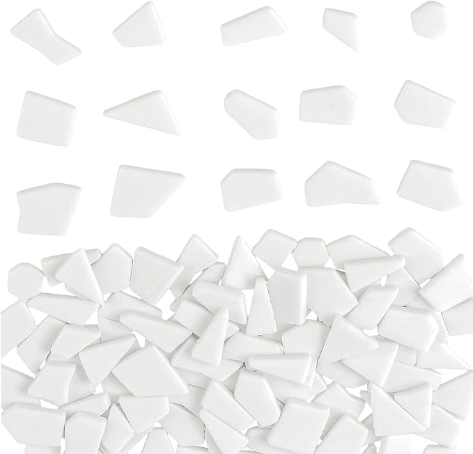 Youway Style White Mosaic Tiles by YouwayStyle