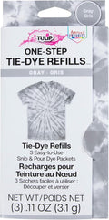 Tulip One-Step Tie-Dye Kit, 3 Fabric Dye Refill Packs by Tulip