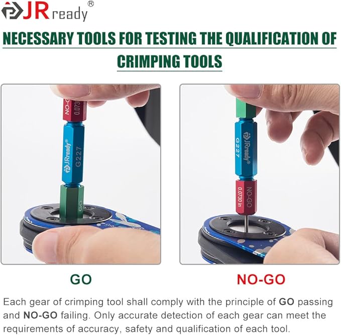 JRready JST1515-ASF1 M22520/1-01 Crimping Tool Kit MIL Connector Barrel Terminal Heavy Duty Wire Crimper NEW-ASF1 & PH102 PH103 PH104& UF6-UF2-5 M22520/1-05 Positioner G125 for 12-26 AWG wire harness