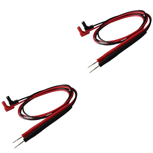 Multimeter Leads, 1000V 10A Meter Leads & Gold-Plated Needle Multimeter Probes(2PCS) (2)