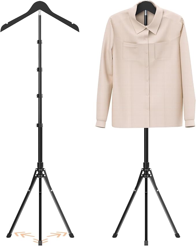 Adjustable Shirt Display Stand 32-63 Inch, Foldable Clothing Display Stand by Unknown