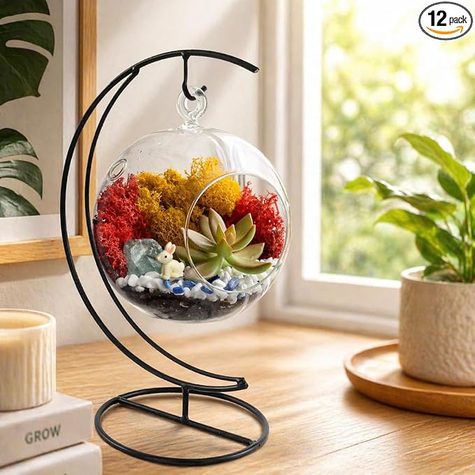 Creations by Nathalie DIY 5" DIY Globe Terrarium Kit by CreationsbyNathalie