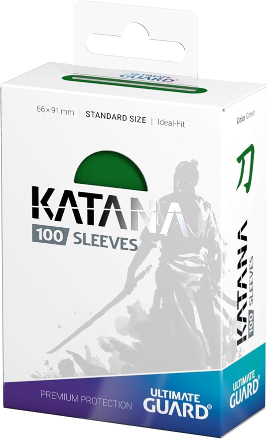 Ultimate Guard Katana Card Sleeves: 100 Standard Size TCG Sleeves, 66 x 91mm - Image 3