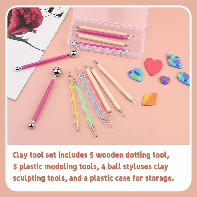 14 PCS Dotting Tools Ball Styluses - Image 3