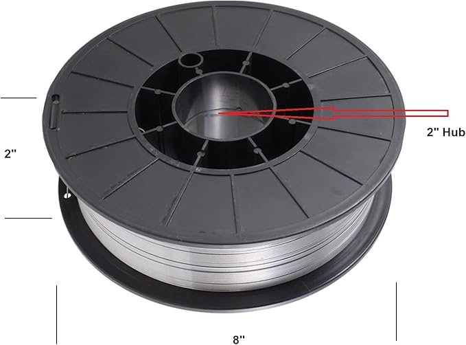 Aluminum 5356 MIG Welding Wire .030" Wire 5 Ibs .030" 1 Roll ER5356 (.030" 5 Ibs Roll) ER5356-030-5