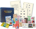U.S. Postage Stamp Collecting Kit Includes Stamps and Hinges by Unknown