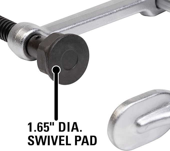 Wilton Heavy-Duty F-Clamp, 16" Opening, 4-3/4" Throat, 2660 Lbs. Clamping Force (Model GSM40)