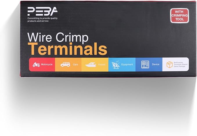 PEBA Ferrule Crimping Tool Kit, 21 Sizes Ferrule Kit, AWG 28-7 Self-Adjusting Hexagon Crimper for Wire Ferrules Terminals | Electrical Wire Ferrule Kit - Hex Ferrule Crimp Tool - Ratchet Crimping Tool