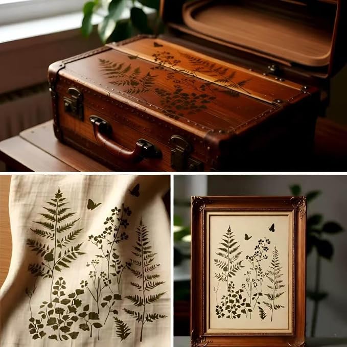 Botanical Wall Stencil Kit for Painting - Image 4