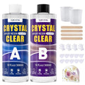 TQELFSS Epoxy Resin 20 OZ, Crystal Clear Epoxy Resin Kit, Fast Curing, Self by Unknown