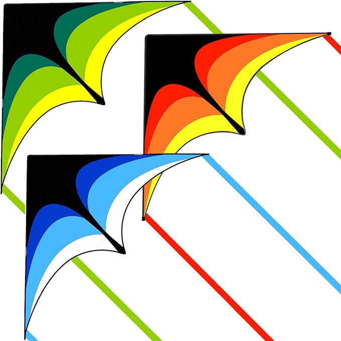 Mint's Colorful Life Delta Kite by MintsColorfulLife