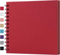 potricher 7 x 7 Inch DIY Scrapbook Album 40 Pages Hardcover Kraft Paper Scrap by potricher