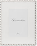 Lawrence Frames Silver Metal Rope 8x10 Matted by LawrenceFrames