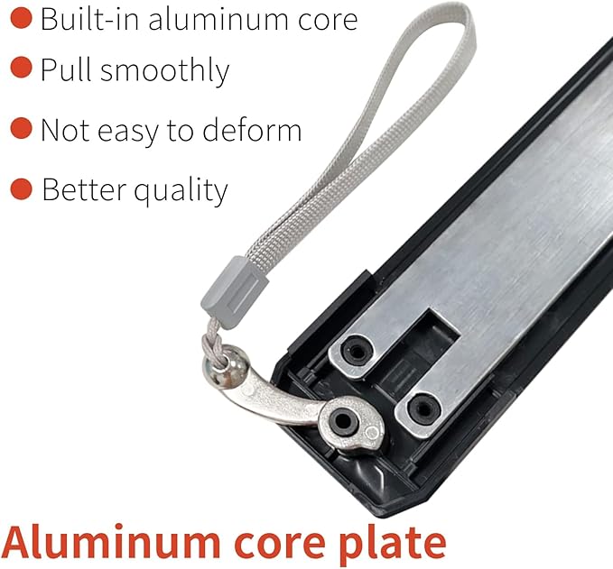 Contour Gauge Tool 12 Inch + 5 Inch, Super Gauge Shape and Outline Tool with Metal Aluminum Lock, Profile Tool Set Precisely Copy Irregular Shape, Extended Profile Gauge Duplicator, Father's Day Gift