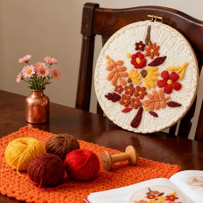 INFUNLY Thanksgiving DIY Punch Needle Kits - Image 4