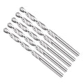Drill Bit, 4.5mm Cutting Diameter, 4241 HSS 118° Cutting Angle Uncoated Bright Versatile Jobber Bits - (Applications: for Drilling Plastic Wood Soft Metal), 5-Pieces