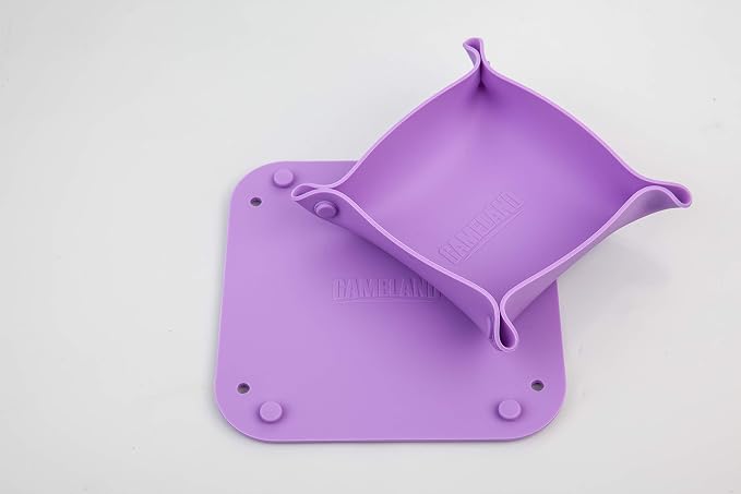 Collapsible Board Game Storage Bowls, Portable Folding Tray Accessory Holds - Image 9