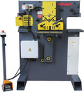 Kaka Industrial 60 Ton multi-function Metal Ironworker M-60 Punch Shear Notcher Brake 220V 3 phase