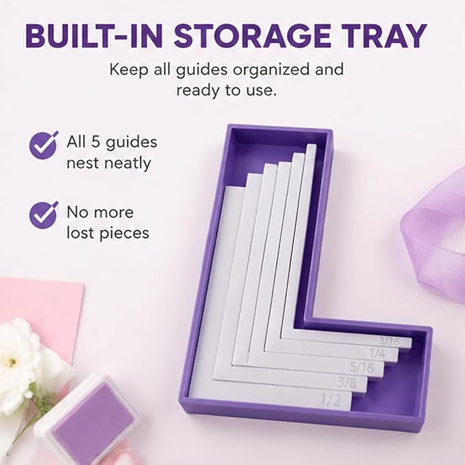 7pcs Paper Crafting Alignment Guides - Image 3