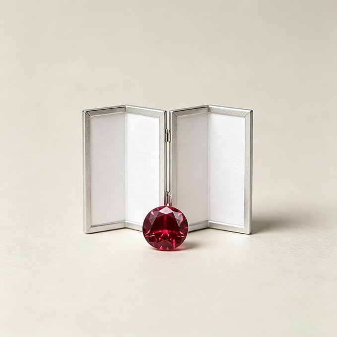 Ruby Red Cubic Zirconia Loose Beads Unset - Image 9