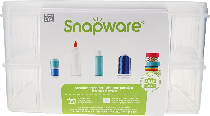 Snapware Snap 'N Stack Portable Storage Bin - Image 2