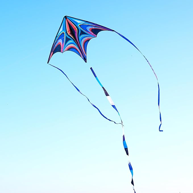 Kite, Large Delta Kites for Kids and Adults, Durable Multifunctional Beach Kite - Image 8