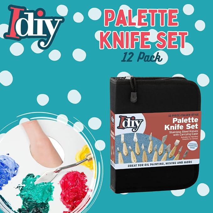 Palette Painting Knife Set 12 Pack - Image 2