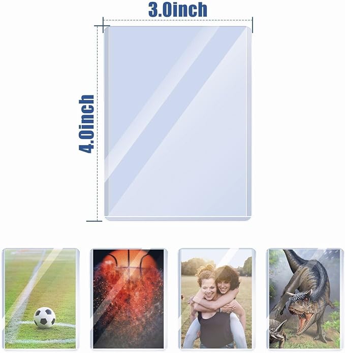 200 Pack 3"x4" Top loaders for Cards - Image 6