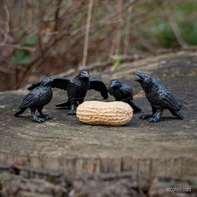 Archie McPhee Murder of Crows Figures | Set of 4 - Image 4