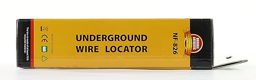 NOYAFA NF-826 Underground Cable Locator Wire Tracker, for Dog Fence Cables Irrigation, Wall and Underground Pipeline Wire Detector, Advanced Circuit Breaker Finder for Wall and Underground Cables