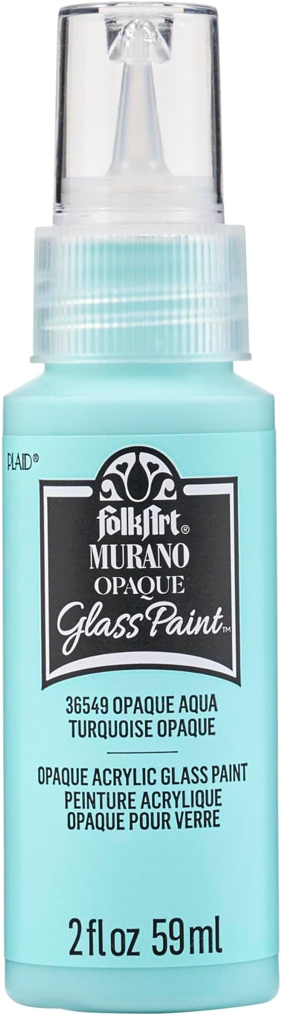 FolkArt Murano Opaque Acrylic Glass Paint, 2 fl oz by FolkArt