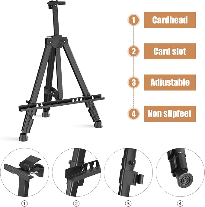 Art Painting Display Easel Stands - Image 4