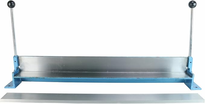 Erie Tools 30" Portable Bench Top Sheet Metal Hand Brake 16 Gauge Bender Up to 90 Degree Bends Heavy Duty