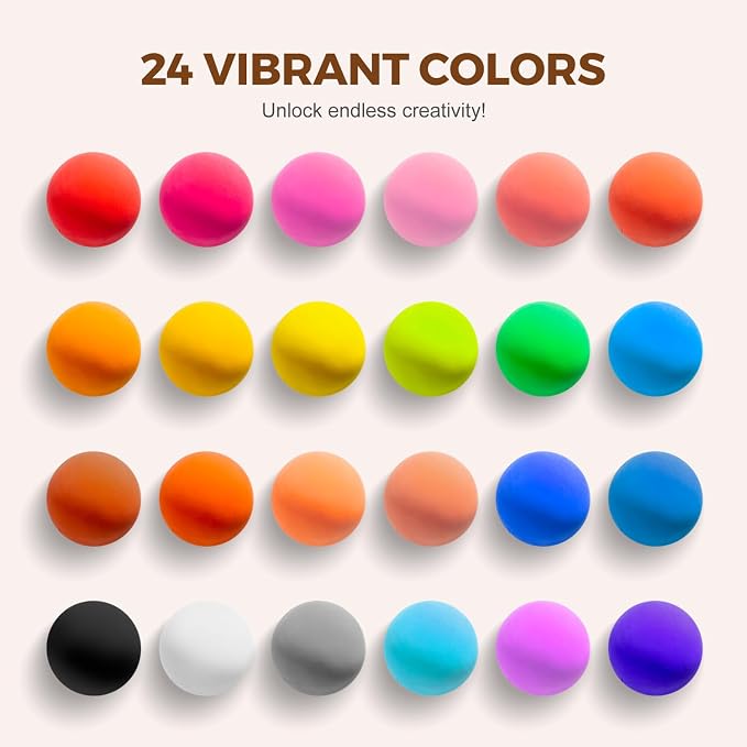 Air Dry Clay for Kids, Modeling Clay Kit - Image 8