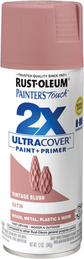 Rust-Oleum Painter's Touch 2X Ultra Cover Spray Paint, Satin Vintage Blush | by Rust-Oleum
