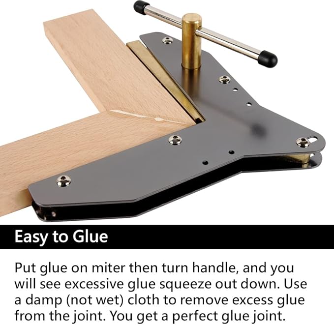 O'SKOOL Miter Max Corner Clamp for Woodworking, Making Window Casing, Making Door Casing, Crafting Projects