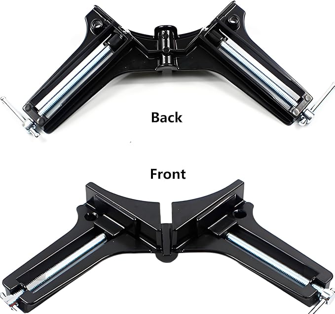 4pcs Corner Clamp For Woodworking 90 Degree Right Angle Clamps Aluminum Alloy Metal For Welding, Photo Framing, Drawers, Cabinets, Shelf Fish-Tanks, Glass Holder Square Diy Hand Tool