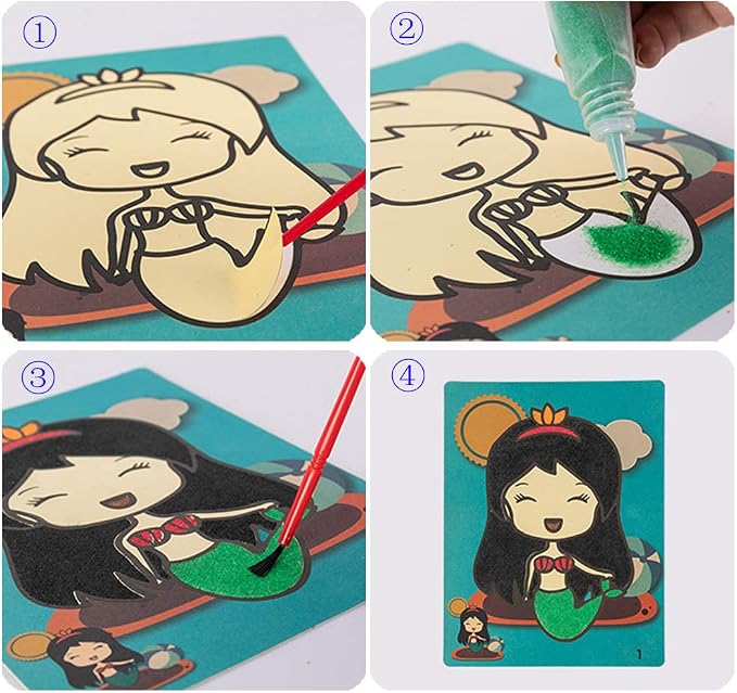 Zddaoole 32 PCS Art Sand Kit - Image 6