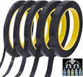 OLYCRAFT 5 Sizes 250m/820 Ft PET Glass Lead Lines 5/6/8/10/12.5mm Black Glass by OLYCRAFT