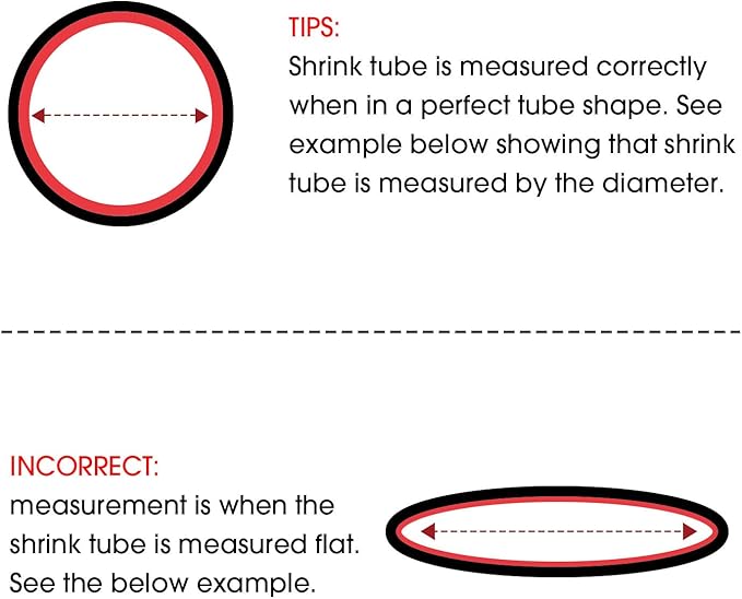 Heat Shrink Tubing 4:1 Dual Wall Adhesive Liner Wires Cable Wraps Connection Protection (Black, 1"-18ft)