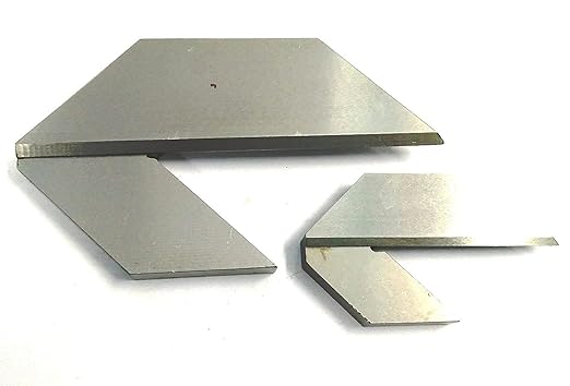 Set of 2 Pcs. Center Squares/Finders- Capacities 1.5"(38 mm) & 3" (75 mm)- Find Centers of Round Objects
